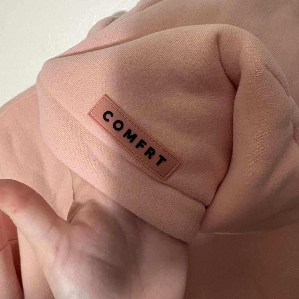 Comfrt Collection Pastel Edition Pink Sweatsuit Sweater Joggers Medium - Picture 6 of 10